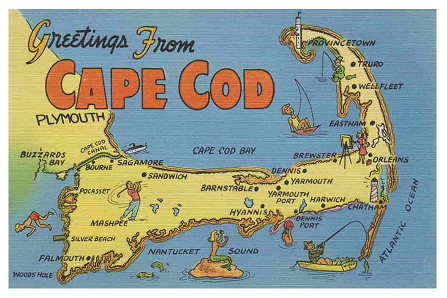 Land-Sat Image of Cape Cod